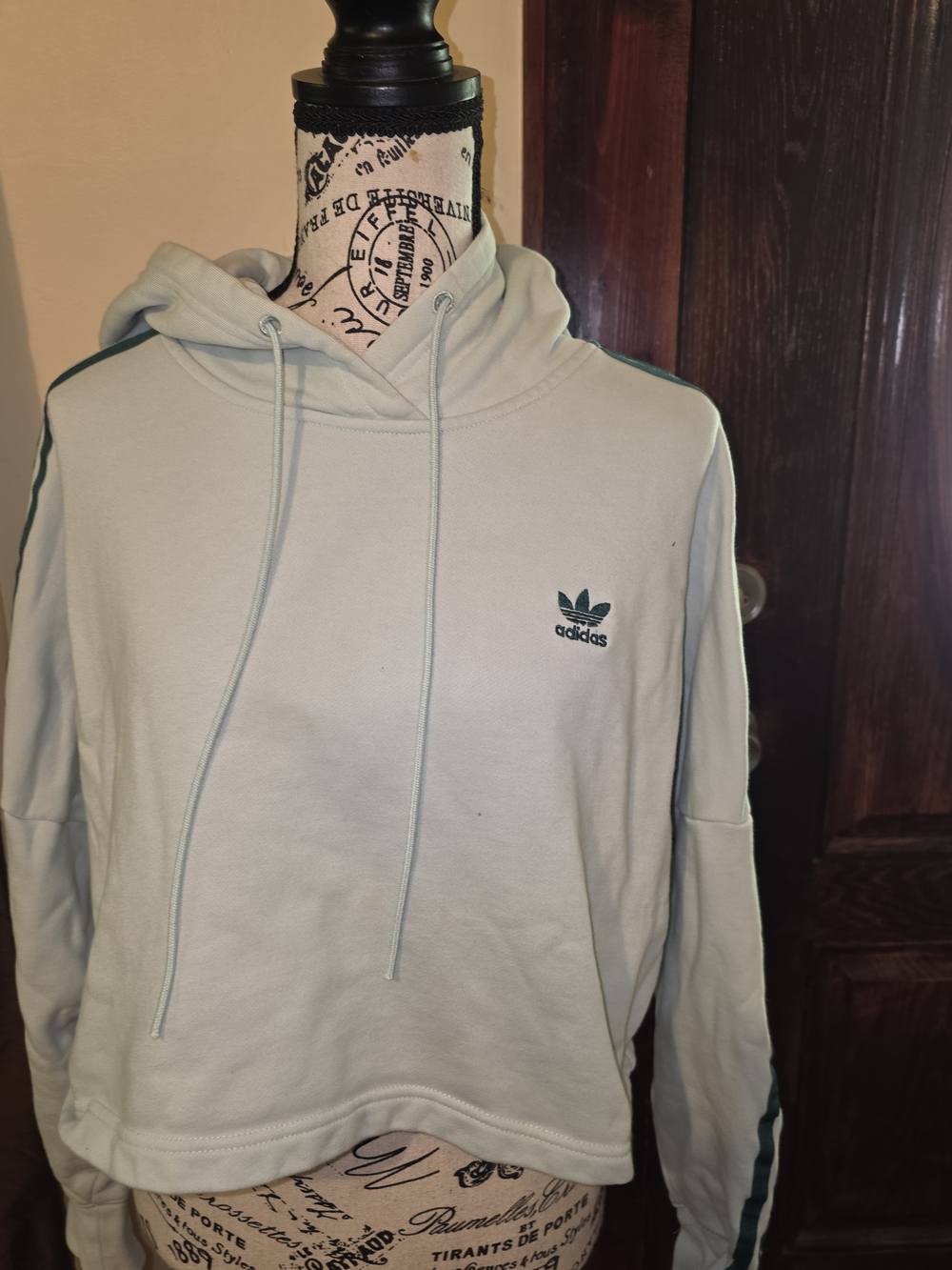 Adidas Originals Cropped Hoodie Small
